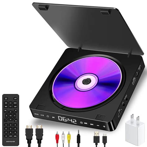 Máy Nghe Nhạc DVD CD DVD CD 1080P Mini VCD DVD Có Cổng Ra HDMI AV