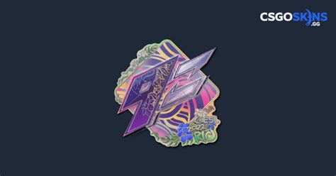 Sticker 9z Team Holo Rio 2022 CSGOSKINS GG