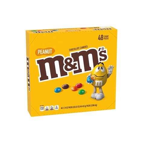 Mandms Peanut Butter Chocolate Candy Sharing Size 96 Ounce Bag