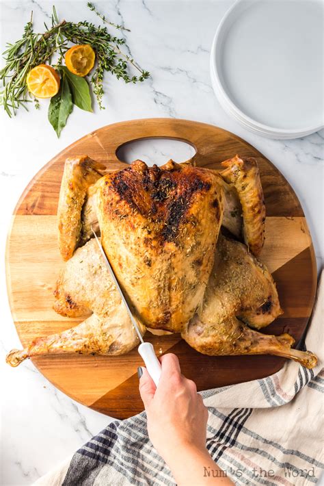 How to Carve a Spatchcock Turkey - Num's the Word