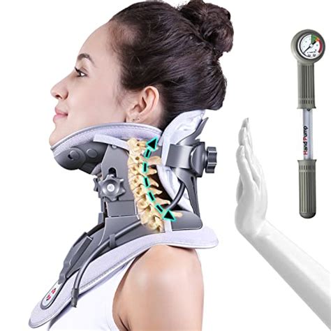 Cervical Neck Traction Device With 3 Power Tractions And 8 Built In