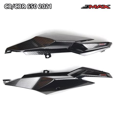 Honda CB650R CBR650R2021以後 JMAX後座下方飾蓋 水轉印卡夢飾蓋 需預購 蝦皮購物