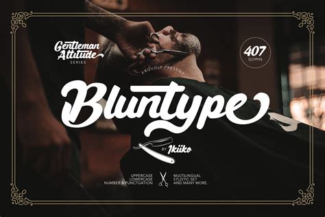 Bluntype Typeface Fontsera