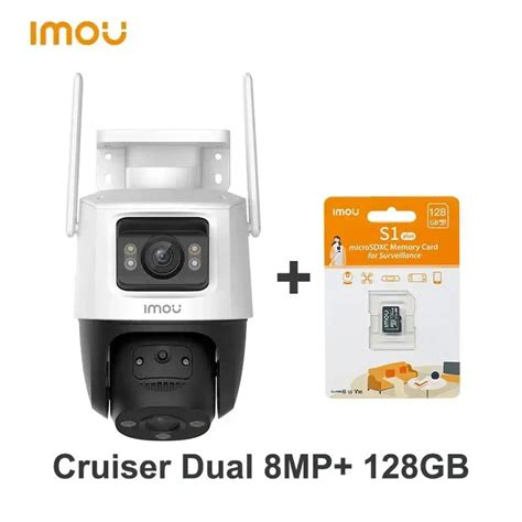 IMOU Cruiser Dual 8MP 10MP Dual Lens Outdoor PT Camera Home Security IP