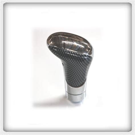 Manual Shift Knob Chrome Carbon