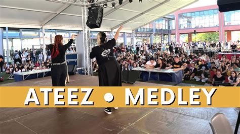 ONE MORE CHANCE ATEEZ Medley Milano Comics Games ITALY YouTube