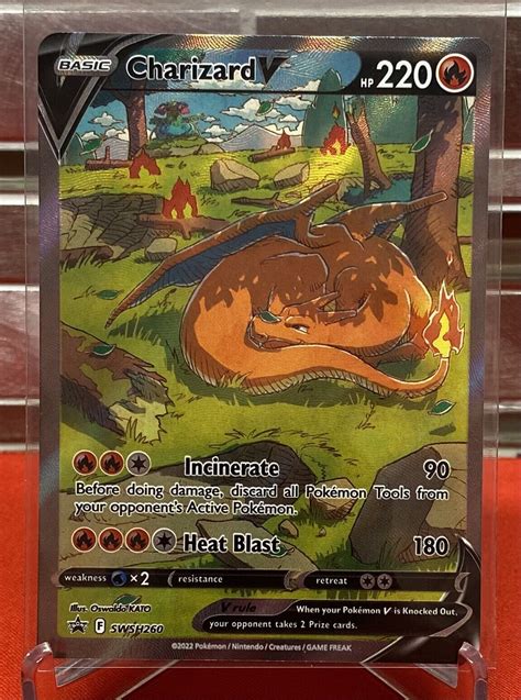 Pokémon Charizard V SWSH260 Black Star Promo Ultra Premium Collection