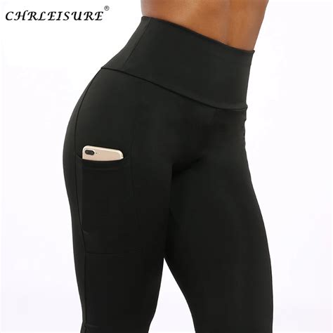 Chrleisure Fitness Legging Delle Donne Di Allenamento Push Up Ghette