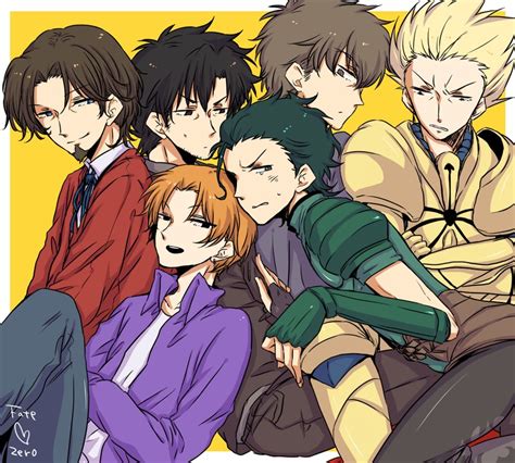 Gilgamesh Kotomine Kirei Emiya Kiritsugu Diarmuid Ua Duibhne