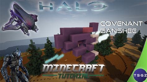 Covenant Banshee Minecraft Halo Tutorial Youtube