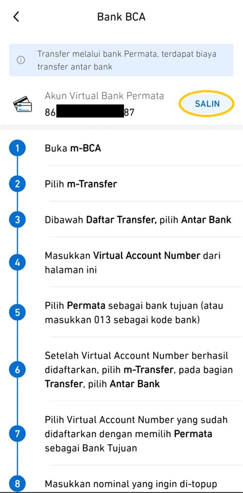 Detail Contoh Nomor Virtual Account Bca Koleksi Nomer