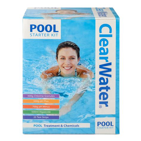 Clearwater Ch0017 Pool Chemical Starter Kit For Above Ground Pool And