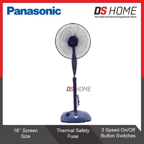 Panasonic Fmx405bc Stand Fan 3 Blades 16 Ds Home