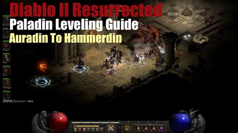 Diablo Resurrected Paladin Leveling To Hammerdin Guide Build Update