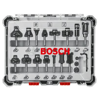 Juegos De Brocas Multiuso Para Rebajadoras Bosch Professional