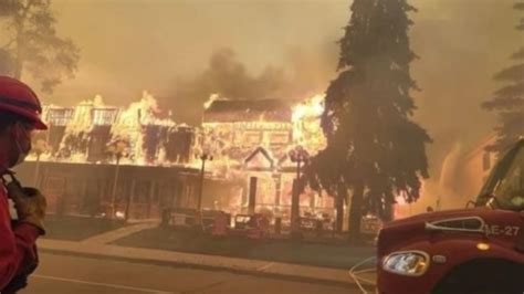 Près de la moitié de la ville de Jasper est détruite par les incendies