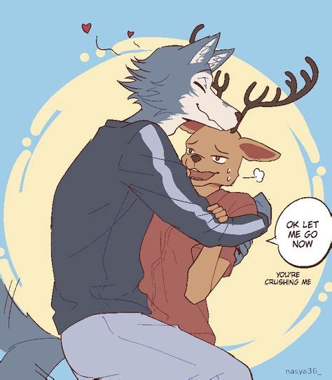 Pin By Animec S C Spockyaoi On Beastars Legosi X Louis