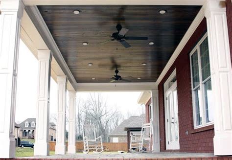 Top 70 Best Porch Ceiling Ideas - Covered Space Designs