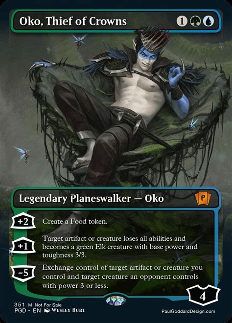 Oko, thief of crowns | Magic the gathering cards, Magic the gathering ...