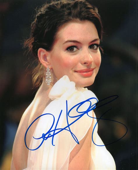 Autographed Anne Hathaway X Photo Signed Hot On EBid United States