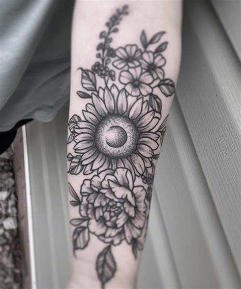 Wild Flowers Tattoo | InkStyleMag