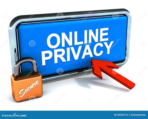 Online Privacy Royalty Free Stock Image Image 26630116