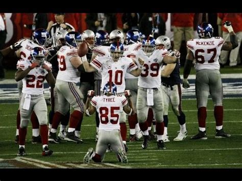 Patriots vs Giants Super Bowl 42 Highlights! | Superbowl game, New york ...