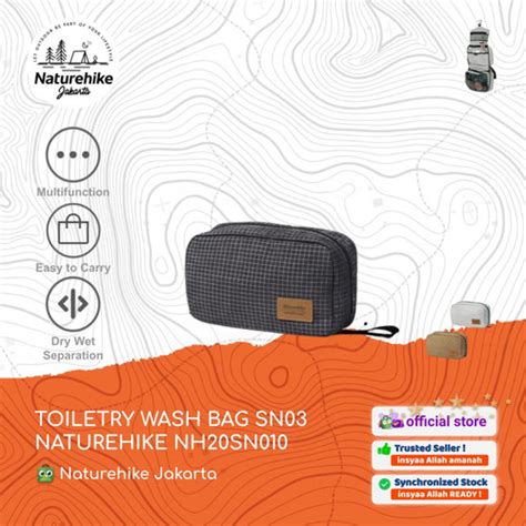 Promo Toilet Bag Naturehike Nh Sn Tas Organizer Peralatan Mandi