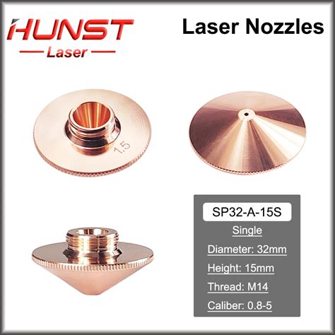 Hunst Laser Nozzle Single Double Layer Dia Mm Caliber For