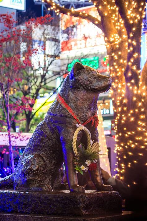 Hachiko Statue In Shibuya Tokyo Editorial Stock Photo Image Of Japan