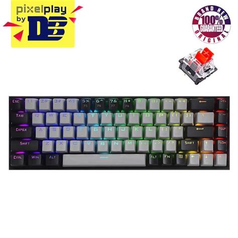 E Yooso Z RGB Keys Hot Swappable Mechanical Keyboard Grey Black Red Switch Lazada PH