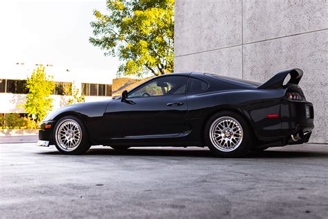 Black Toyota Supra Mkiv Turbo Polished Ccw Classics Flickr