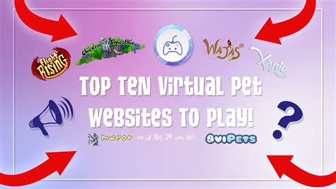 Top Ten Virtual Pet Websites To Play Youtube