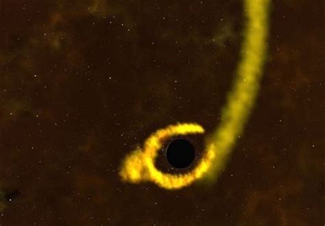 Black Hole Captured Swallowing Star Video Science News Tasnim