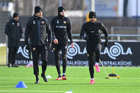 Keeper Daniel Mesenhöler im Training bei Dynamo Dresden Wird er schon