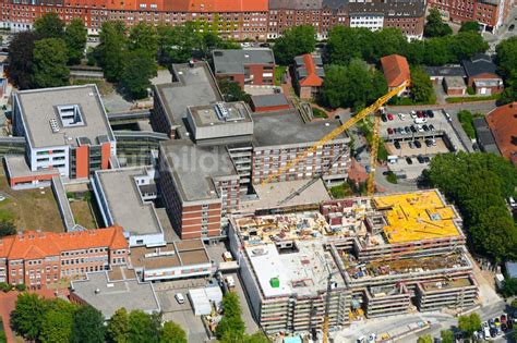 Kiel Aus Der Vogelperspektive Baustelle Zur Sanierung Eines Geb Udes