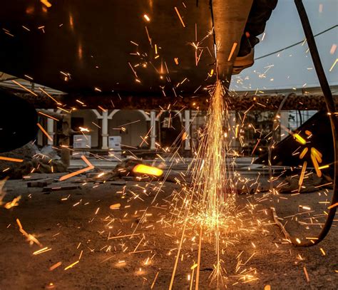 Welding Sparks · Free Stock Photo