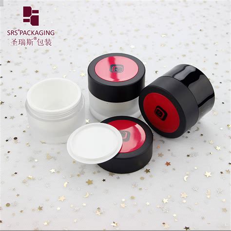 SRS New Design Custom Color 50g Double Wall Plastic Skin Care Cosmetic