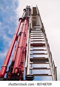 Ladder Fire Engine Stock Photo (Edit Now) 80748709