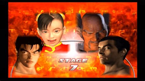 Tekken Tag Tournament Ling Xiaoyujin Kazama Arcade Playthrough Youtube