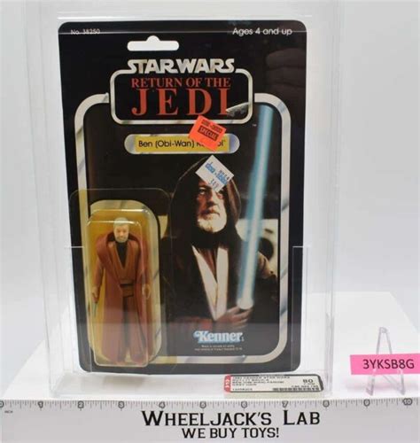 Ben Obi Wan Kenobi Afa Back A Star Wars Rotj Kenner Mosc