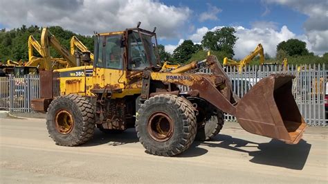 Komatsu WA380 Loading Shovel For Sale YouTube