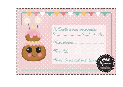 Carte Anniversaire Gratuite À Imprimer Fille 11 Ans Invitation Anniversaire Fille 10 Ans