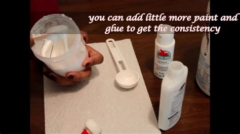 Diy Gesso Make Your Own Texture Paste Using Telcum Powder Homemade