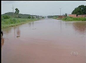 JA 2ª Edição TO Chuva forte causa alagamentos na região sul de