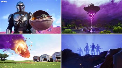 All Fortnite Cinematic Trailers Seasons 1 15 Youtube