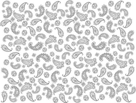 Paisley Pattern Svg Digital Seamless Bandana Pattern Mandala Etsy