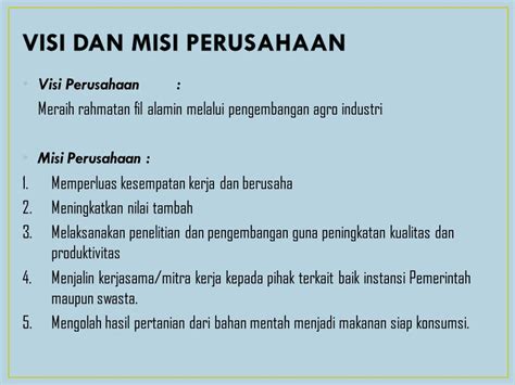 Visi Misi Usaha Homecare24