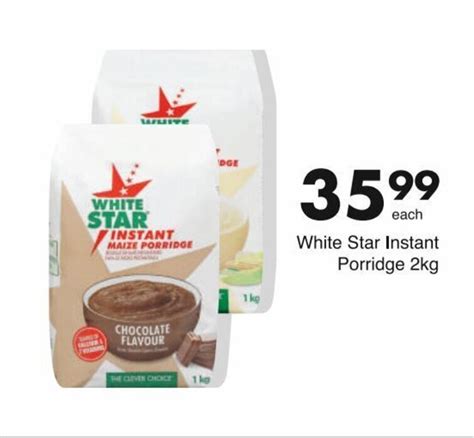 White Star Instant Porridge Kg Offer At Save