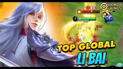 Honor Of Kings Top Global Li Bai Gameplay Honorofkings YouTube